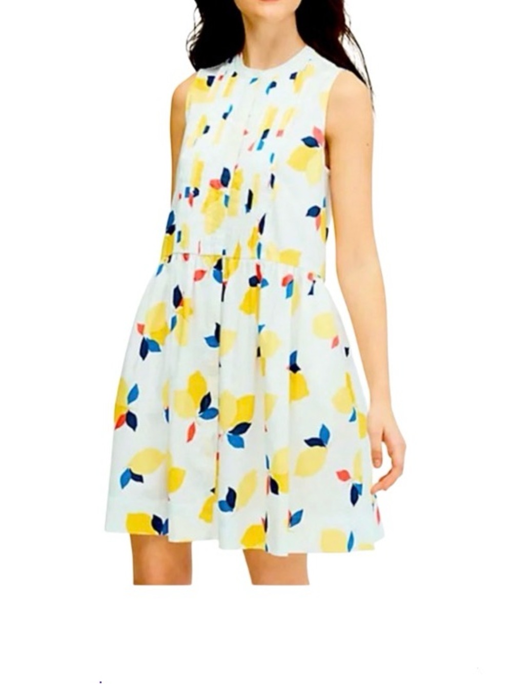 Kate Spade Lemon Zest
Sleeveless Shirtdress Shirt Style Dress
Women’s Size LARGE